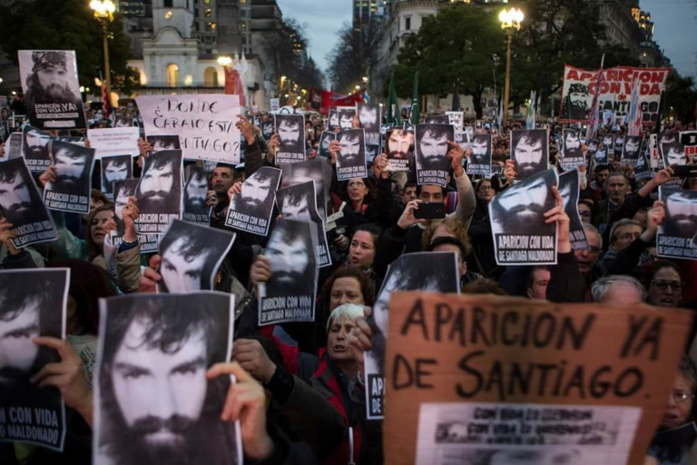 ¿Dónde está Santiago Maldonado?