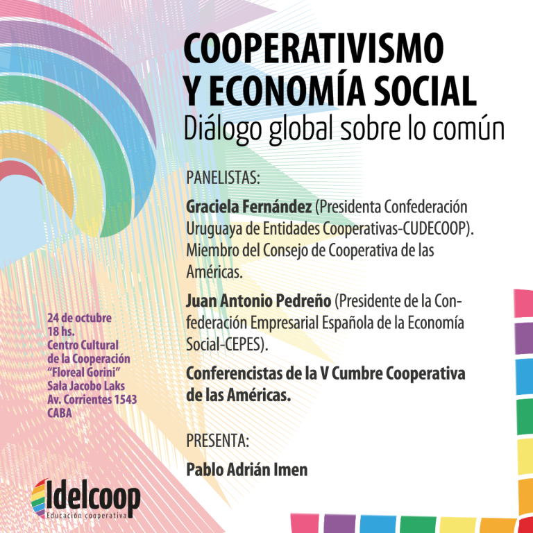 Encuentro de Cooperativismo y Economía Social. Diálogo global sobre lo común