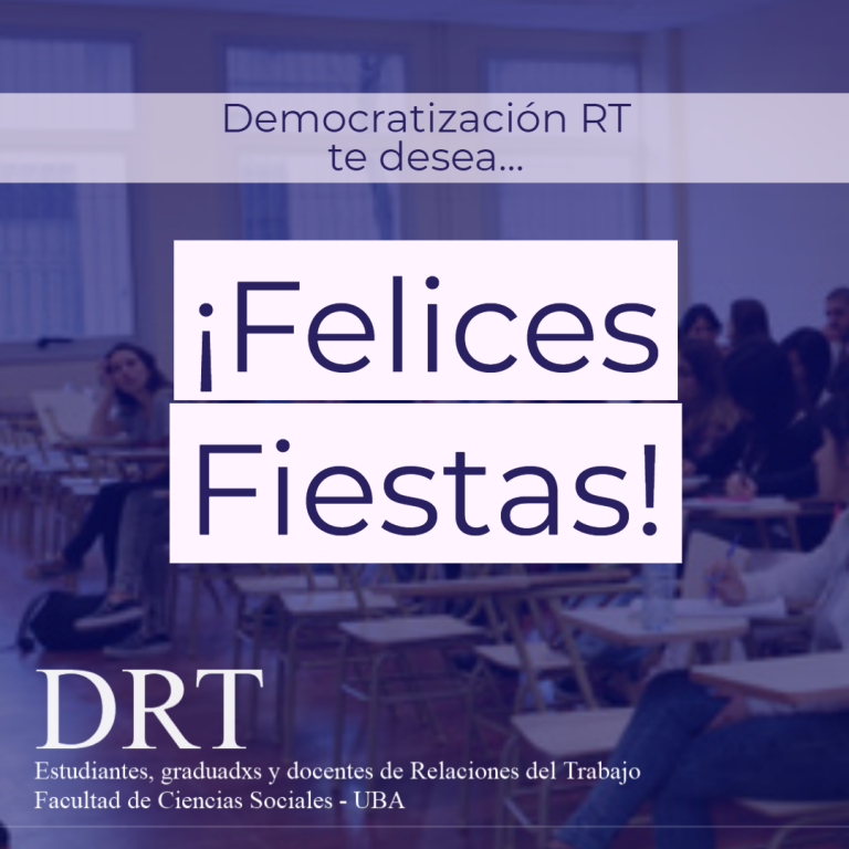 ¡DRT te desea Felices Fiestas!