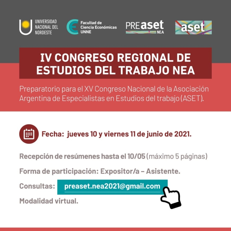 IV Congreso Regional de Estudios del Trabajo NEA