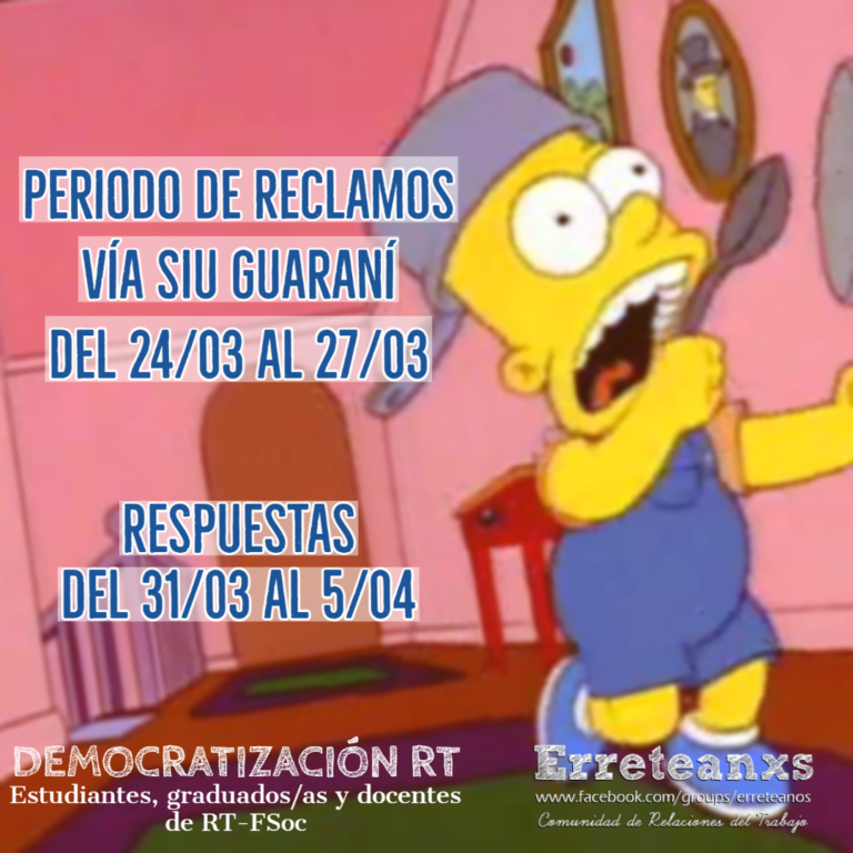 Periodo de Reclamos – Paso a Paso