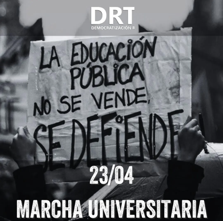 23/04 Marcha universitaria