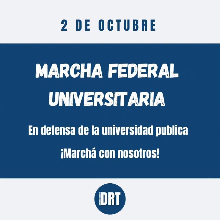 ✊🏽 2º Marcha Federal Universitaria